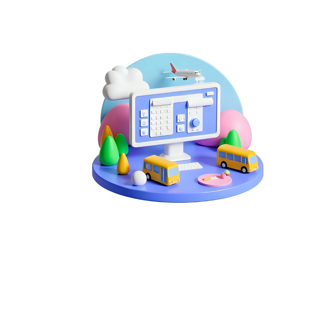 Booking software confirmation illustration
